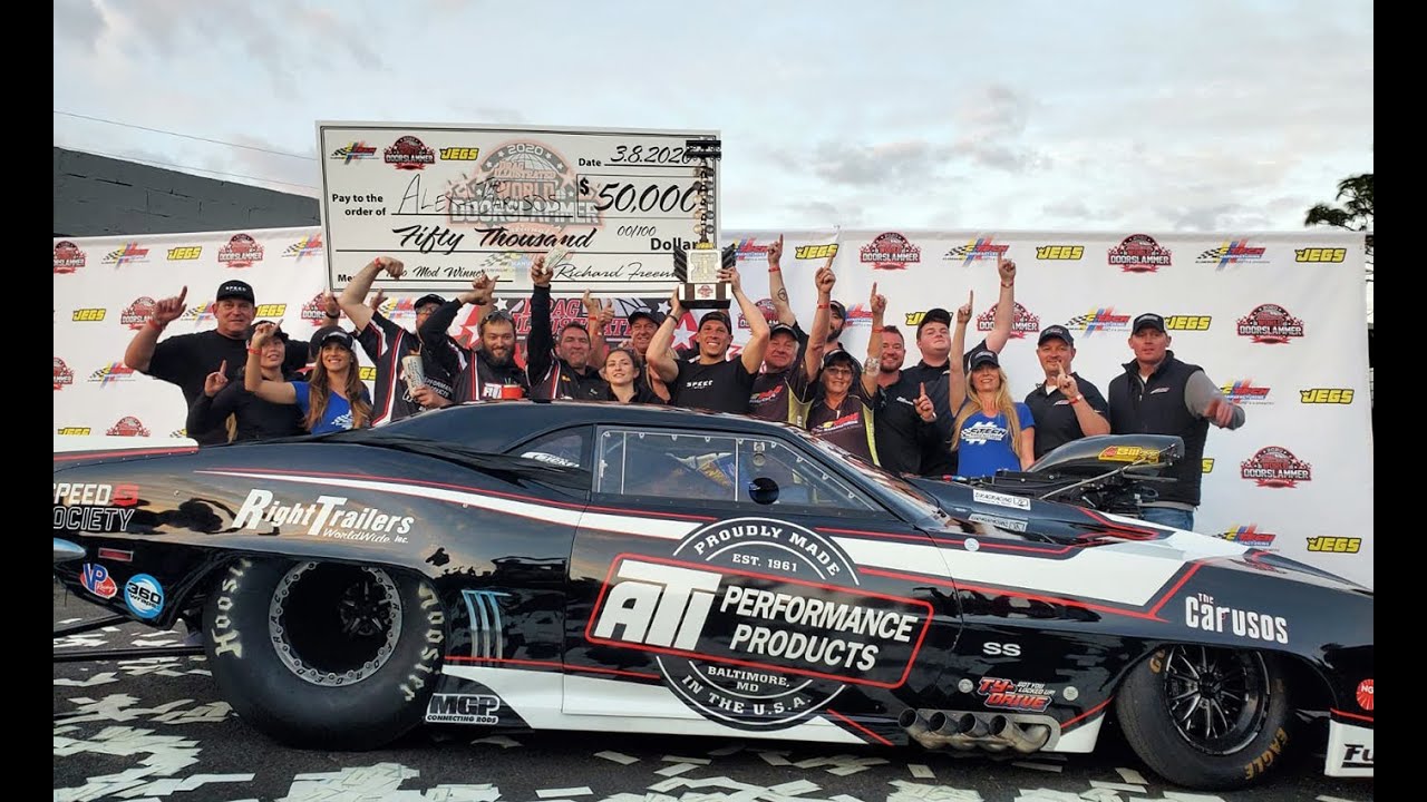 Alex Laughlin WINNER $$ 50,000 $$🏁 Drag Illustrated World Doorslammer Nationals Orlando Speed World!
