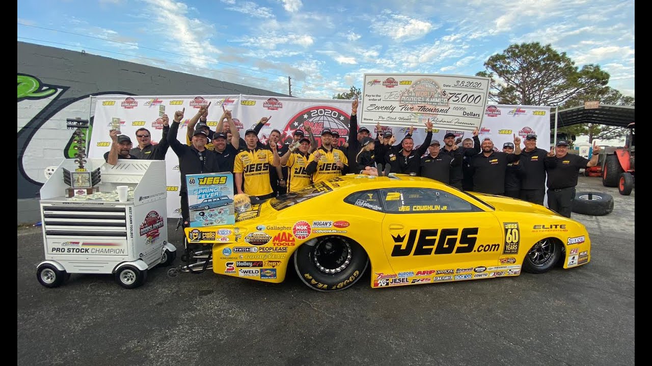 Jeg Coughlin JR WINNER $$ 75,000 $$🏁Drag Illustrated World Doorslammer Nationals Orlando Speed World