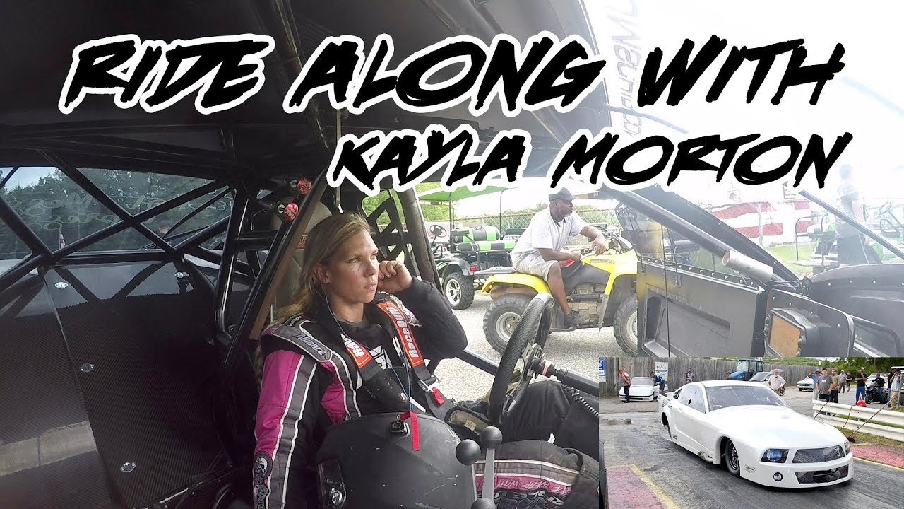 RIDE ALONG WITH STREET OUTLAWS KAYLA MORTON IN HER PROCHARGED MUSTANG!