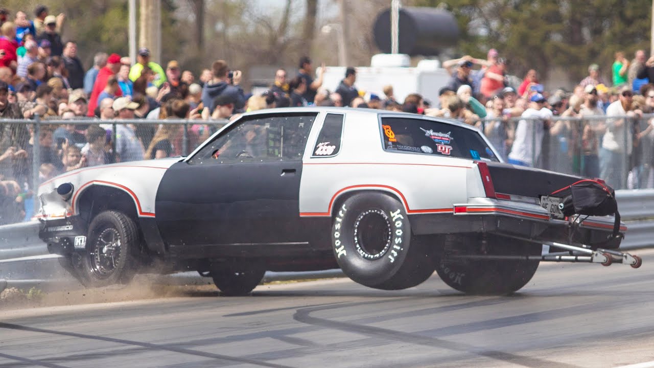 Street Outlaws “The Cutty” WRECKS in No Prep Race