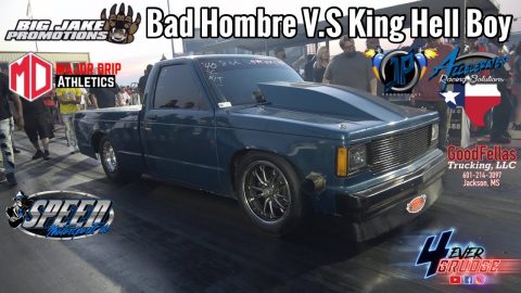 Big Jake PROMOTIONS | GRUDGE RACE | Bad Hombre 4.0 V.S king hell boy (King R Tune)