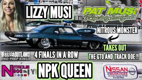 CLOSER LOOK AT THE HOTTEST THING ON THE NPK TOUR! THE QUEEN OF NO PREP KINGS LIZZY MUSI