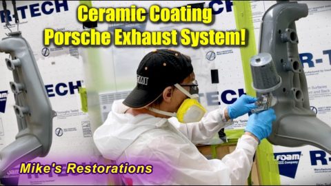 Ceramic Coating for Porsche Exhaust System!