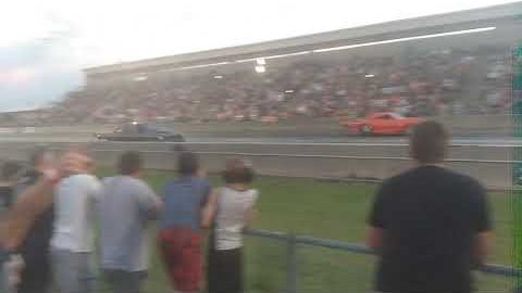 Daddy Dave Crashed @SGMP Street outlaws no prep kings!