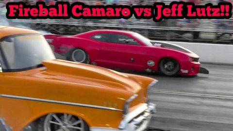 Fireball Camaro vs Jeff Lutz at Memphis No Prep Kings 2