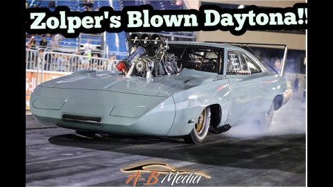 Joe Zolper's Blown Dodge Daytona at No Prep Kings at Rt. 66