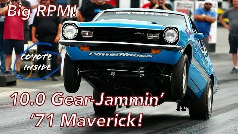 Mega-RPM '71 Maverick Stick-Shift Screamer | Coyote-Swapped NMRA Ford Factory Stocker