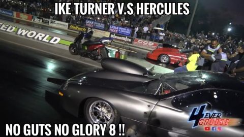 NO GUTS NO GLORY 8 | GRUDGE RACE | IKE TURNER VS HERCULES !!