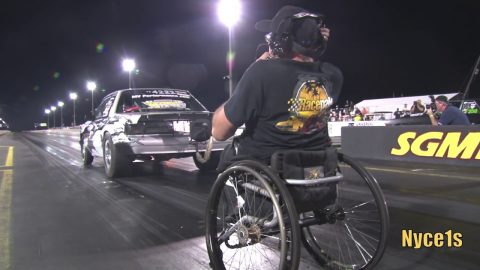 Nyce1s - Insane Mustang Wheelie by Dave Ginter @ No Mercy IV South Georgia Motorsports Park