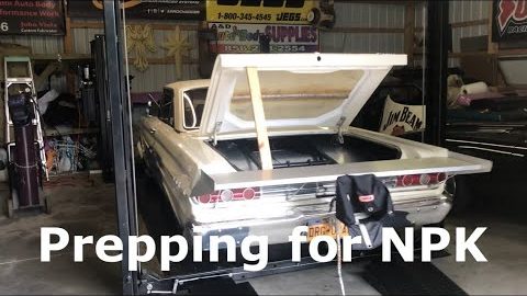Prepping the car for NPK