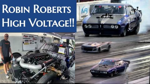 Robin Roberts Twin Turbo Proline Firebird at Darlington!!