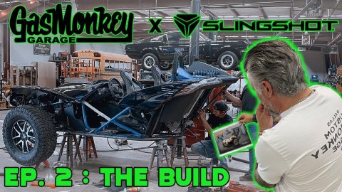 SEMA 2021 BUILD Ep. 2 - Slingshot x Gas Monkey Garage - Gas Monkey Builds