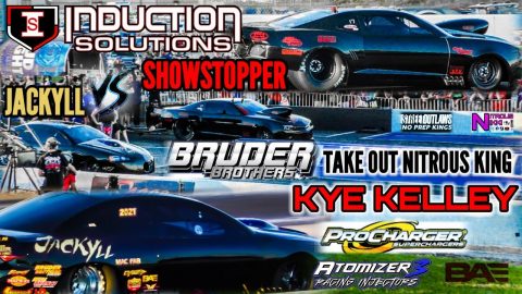 STREET OUTLAWS NO PREP KINGS KYE KELLEY GETS TAKEN OUT BY JACKYLL