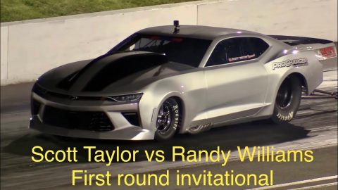 Scott Taylor vs Randy Williams first round invitational at Street Outlaws NPK Tulsa Oklahoma 2021