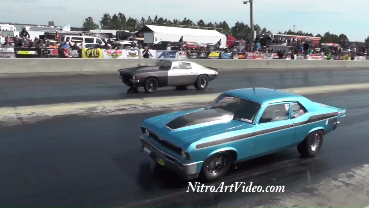 South Georgia Motorsports Park, Duck X Production (Throwback) Small Tire, Radial, Drag Racing Action