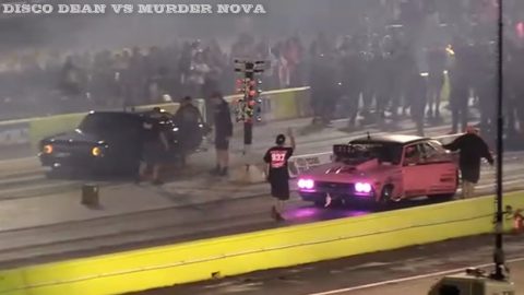 Street Outlaws 2021 No Prep Kings - Round 2 Disco Dean vs Murda nova - Texas Motorplex