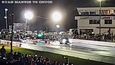 Street Outlaws 2021 No Prep Kings: Ryan Martin vs Chuck - Bradenton Motorsports Park.