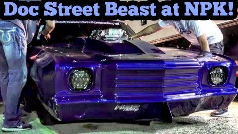Street Outlaws Doc Street Beast at No Prep Kings!!