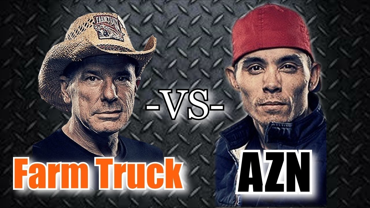 Street Outlaws Farm Truck and Azn Drag Race Each Other