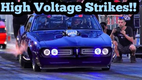 Street Outlaws High Voltage vs Chuck55/ Barefoot Ronnie at Armageddon no prep 2019
