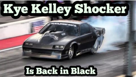 Street Outlaws Kye Kelley Shocker is Back in Black at Colorado No Prep Kings