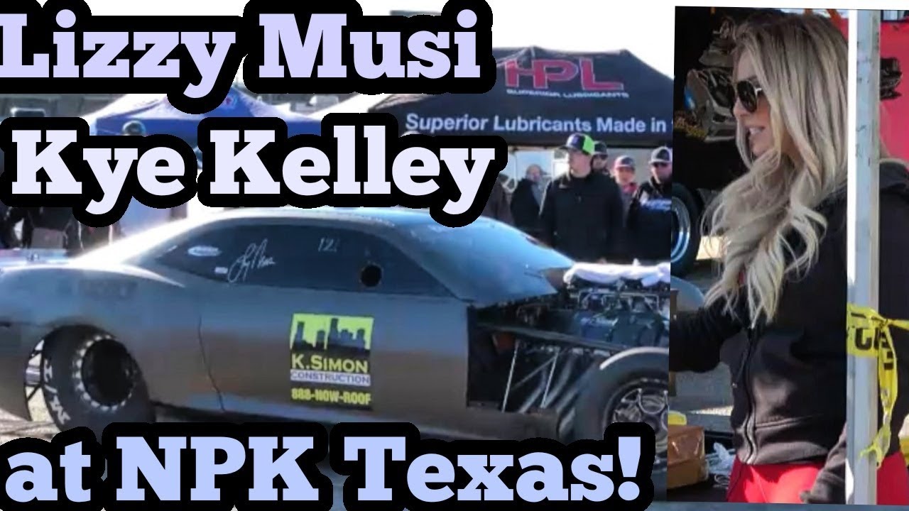 Street Outlaws Lizzy Musi & Kye Kelley at No Prep Kings Texas