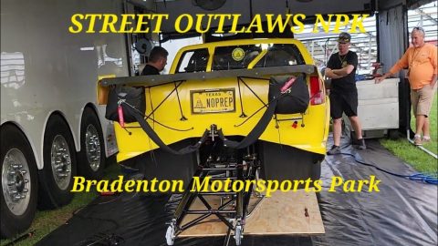 Street Outlaws NPK at Bradenton Motorsports Park  - Pit Walk Through
