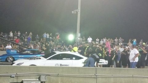 Street Outlaws NPK at SGMP Finals Justin Swanstrom vs Jerry Bird