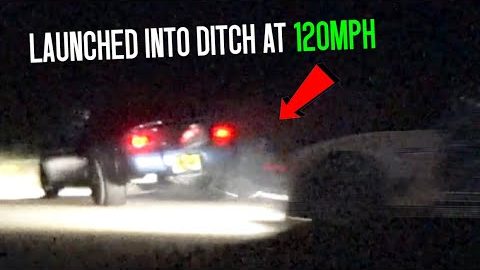 Street racers COLLIDE at over 100mph (505 Cash Days)