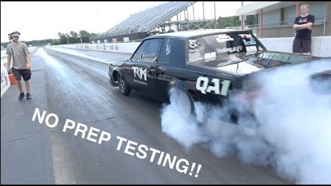 THE BLACK SHEEP TESTS FOR STREET OUTLAWS NO PREP KINGS!!!