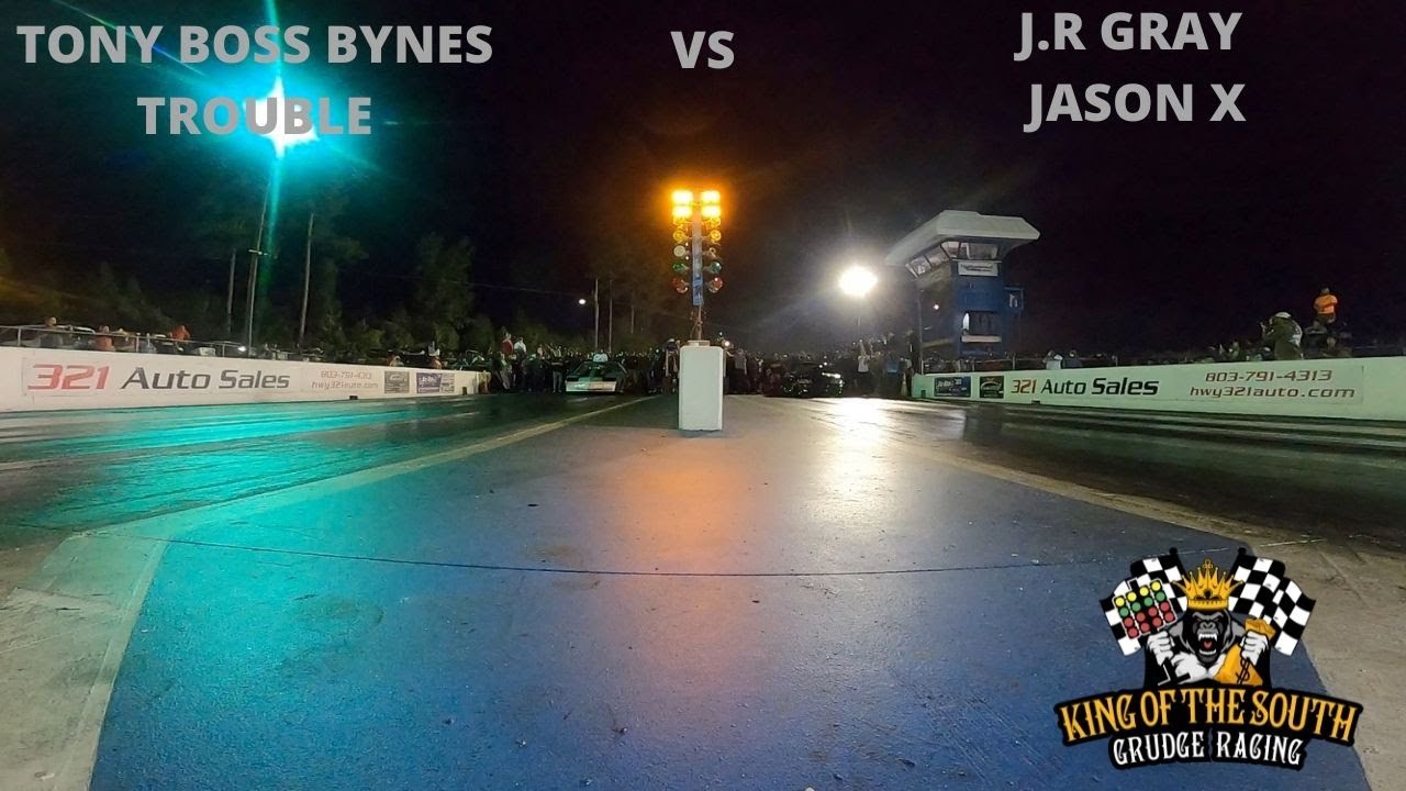 TONY BOSS  BYNES (TROUBLE)  VS J.R GRAY  (JASON X) 1ST ROUND N/T SHOOTOUT | 2021 GRUDGE RACING