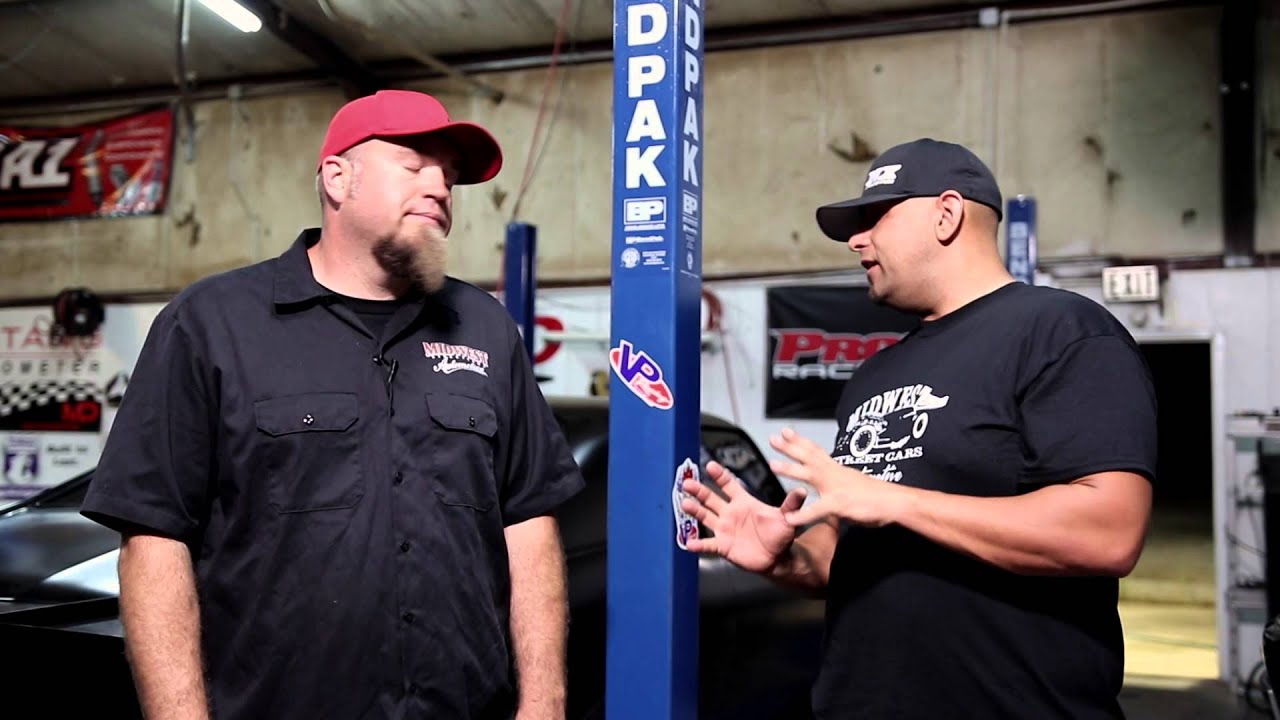 The boys from  MIDWEST Street Cars Automotive "Street Outlaws" - This is my BendPak