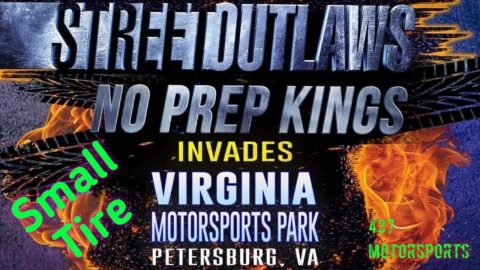 Turbo John goes rounds at Street Outlaws No Prep Kings in Small Tire at Virginia Motorsports Park