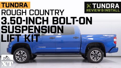 2007-2021 Tundra Rough Country 3.50-Inch Bolt-On Suspension Lift Kit Review & Install