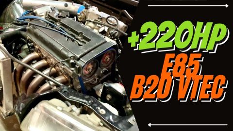 +220hp Fully Built All Motor High Compression E85 B20 Vtec CRX Dyno! “Let The Numbers Climb”