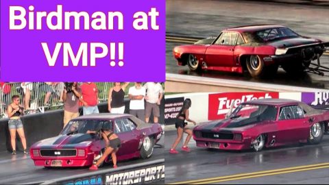 Birdman's Big Single Turbo Camaro at Vmp!!