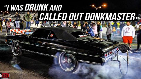DONKMASTER Z06 DONK VS BLACK GORILLA BOX CHEVY - Memphis Donk Racing All Night!