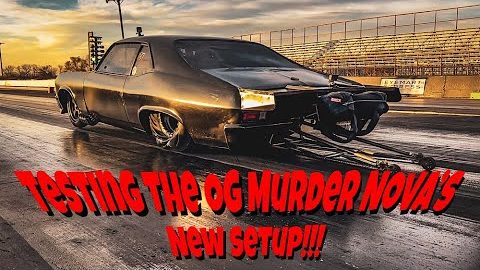 First Hits With The OG Murder Nova's New Chassis and Procharger Setup!