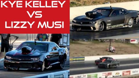 Kye Kelley vs Lizzy Musi at Firebird Raceway!