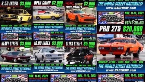 Live Stream | 1st Round Qualifying 2021 World Street nationals | Cell Phone Footage