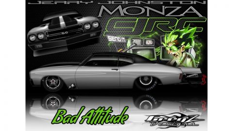 Monza's Bad Attitude Chevelle is starting to take shape