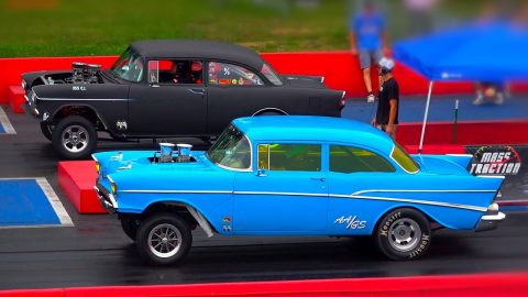 Nostalgia Muscle Car Reunion at US41 Dragstrip