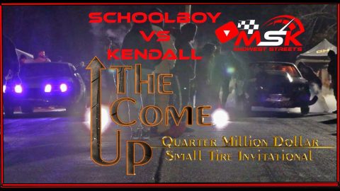 SchoolBoy Vs Kendall @ Come Up Quarter Million Dollar Race -Watch & Listen - Wait for it!