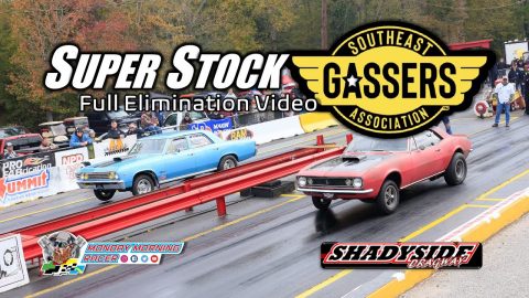 Southeast Gassers Association Super Stock Eliminations From Shadyside Dragway | Season Finale 2021