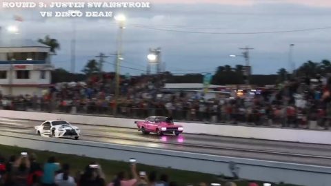 Street outlaws 2021 no prep kings: Bradenton Round 3 - Justin Swanstrom vs Disco Dean
