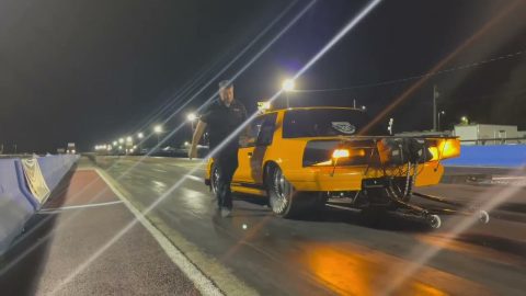 Streetoutlaws Final NYSO vs Kentucky Street Outlaws with NYSO Mustang Winning