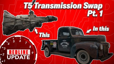 T5 Transmission Swapped into a 75 year old Ford Truck | Pt. 1