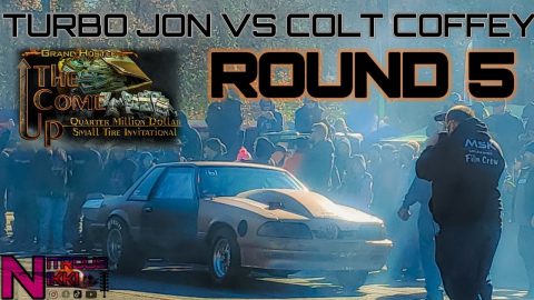 TURBO JOHN VS COLT COFFEY THE COME UP $250,000 SMALL TIRE RACE CROSSVILLE DRAGWAY ROUND 5