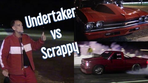 Undertaker Nitrous Chevelle vs Scrappy Nitrous S10!!