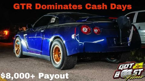 1500+ HP GTR Wins Cash Days! $8,000+ in Cash!